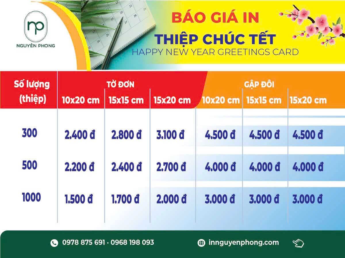 in thiệp chúc tết 